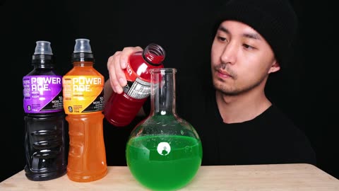 [ASMR] MIXING EVERY POWERADE FLAVOR | DRINKING ASMR | EXTREME GULPS | 99.99% SATISFACTION | POTION