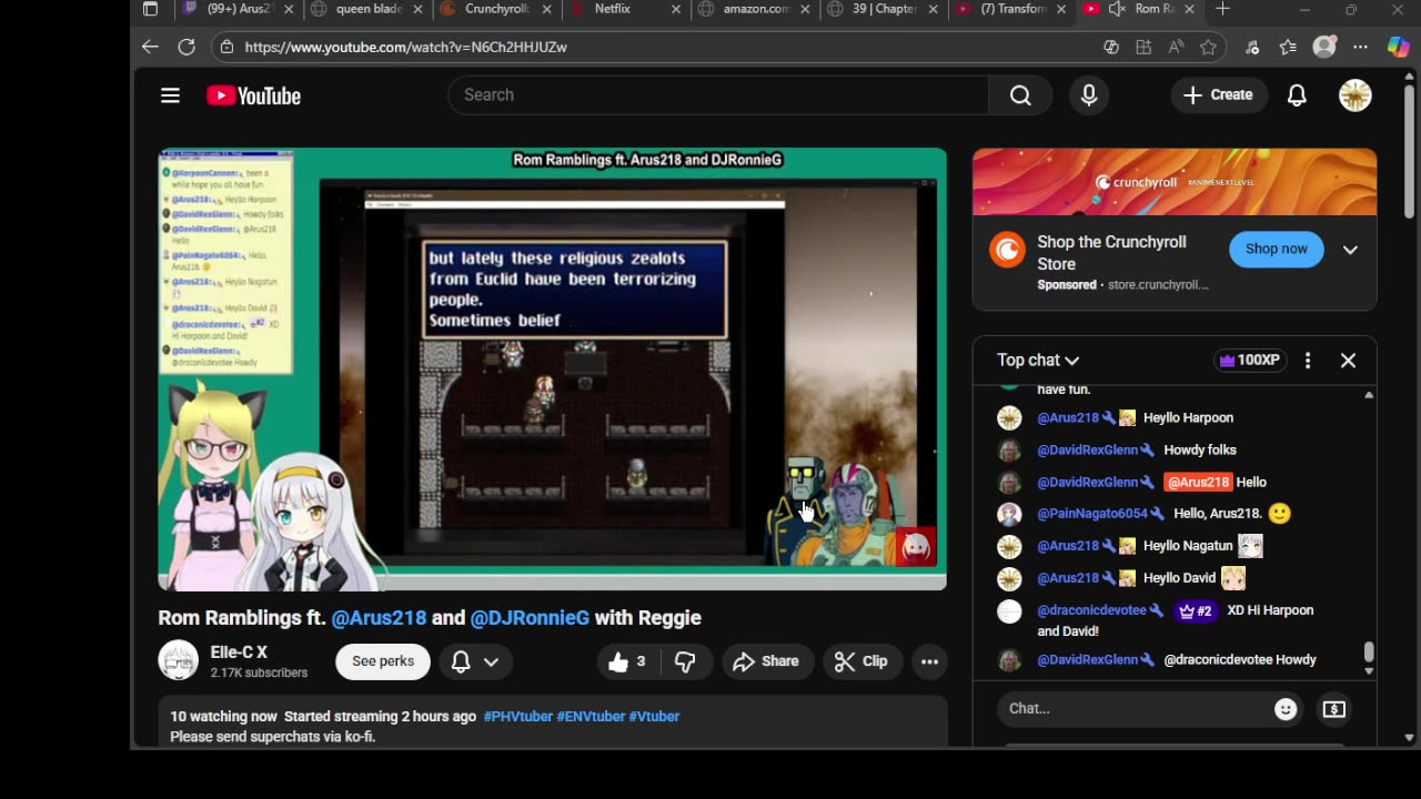 DJRonnieG plays FF6 [Elle stream] day 2 pt 1