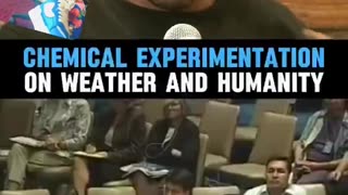 Chemical Experimentation On Weather & Humanity