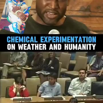 Chemical Experimentation On Weather & Humanity
