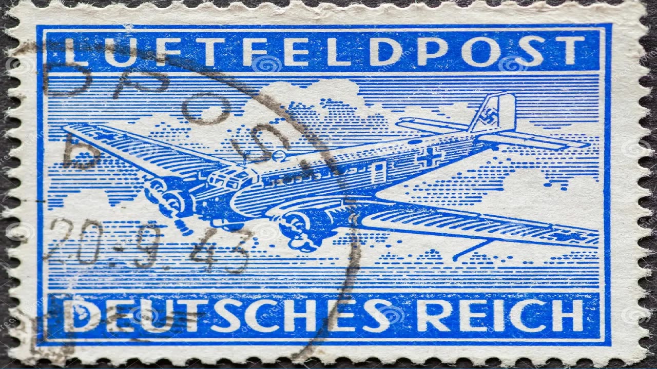 German Postage Stamps WW2