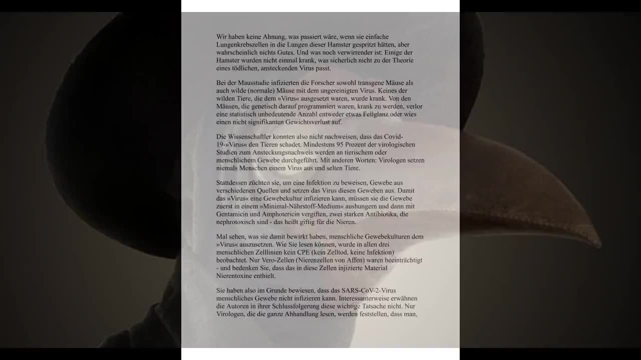 A fertőzés mítosza - Utóirat