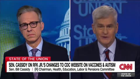 Sen. Bill Cassidy says anything that undermines the “vaccines are safe” message is a problem