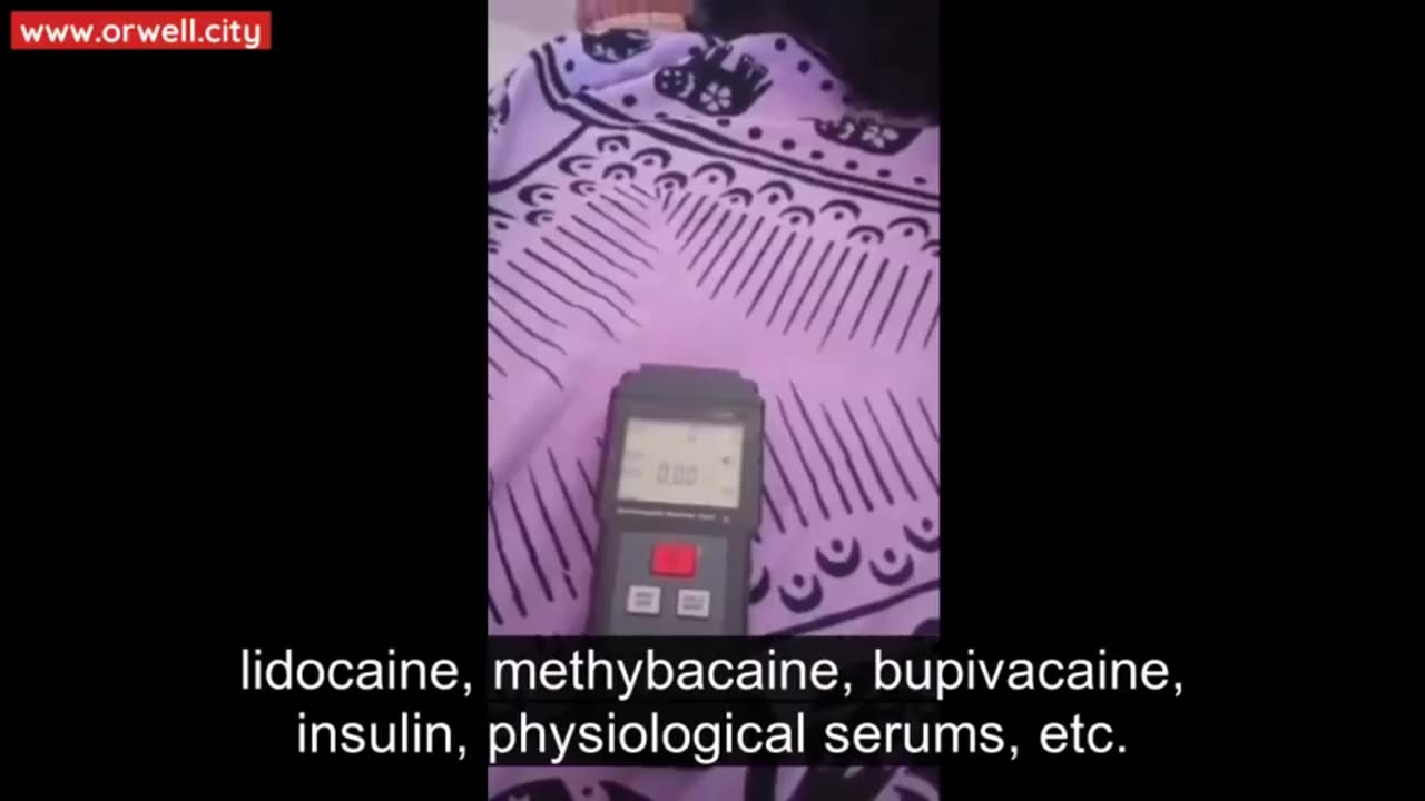 EMF meter detects radiation emitted by her dog that underwent surgery