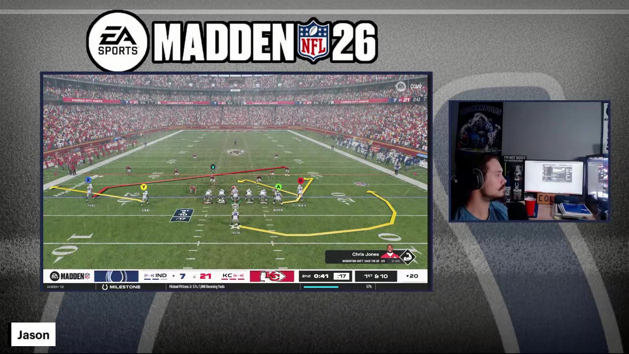 [LIVE] Colts Franchise Madden 26 Part 3