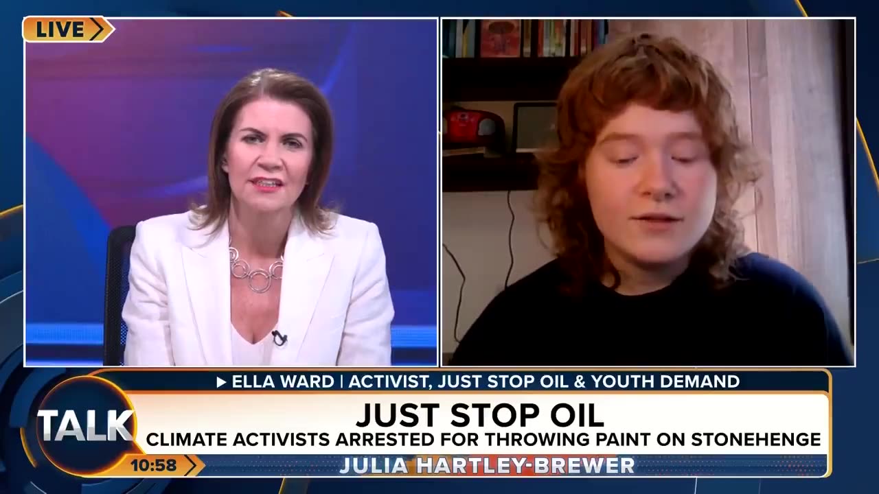 Just Stop Oil Activist Warns of ‘Mass Death’ and ‘Unliveable Temperatures’ Due to CO2 Emissions