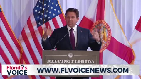 Ron DeSantis discusses the possibility of Ending Property Taxes