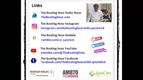The Boating Hour Radio Show with Captain Rick 03-01-2025