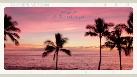 Taylor Swift - "Slut!" (Taylor's Version) (From The Vault) (Lyric Video)