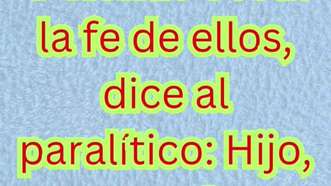 💙 « Jésus pardonne et guérit » Marcos 2:5.#shortvideo #shorts #youtubeshorts #youtube #ytshorts #yt