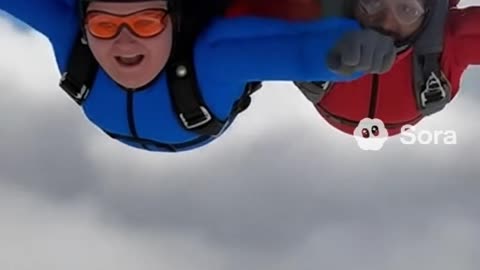 Skydiving Gone Soft ☁️😂