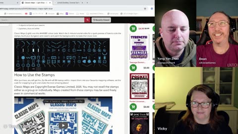 Untold Destiny Revealed! Indie TTRPG Creators Dean Jowett & Vickey Talk RPG Design & Classic Maps