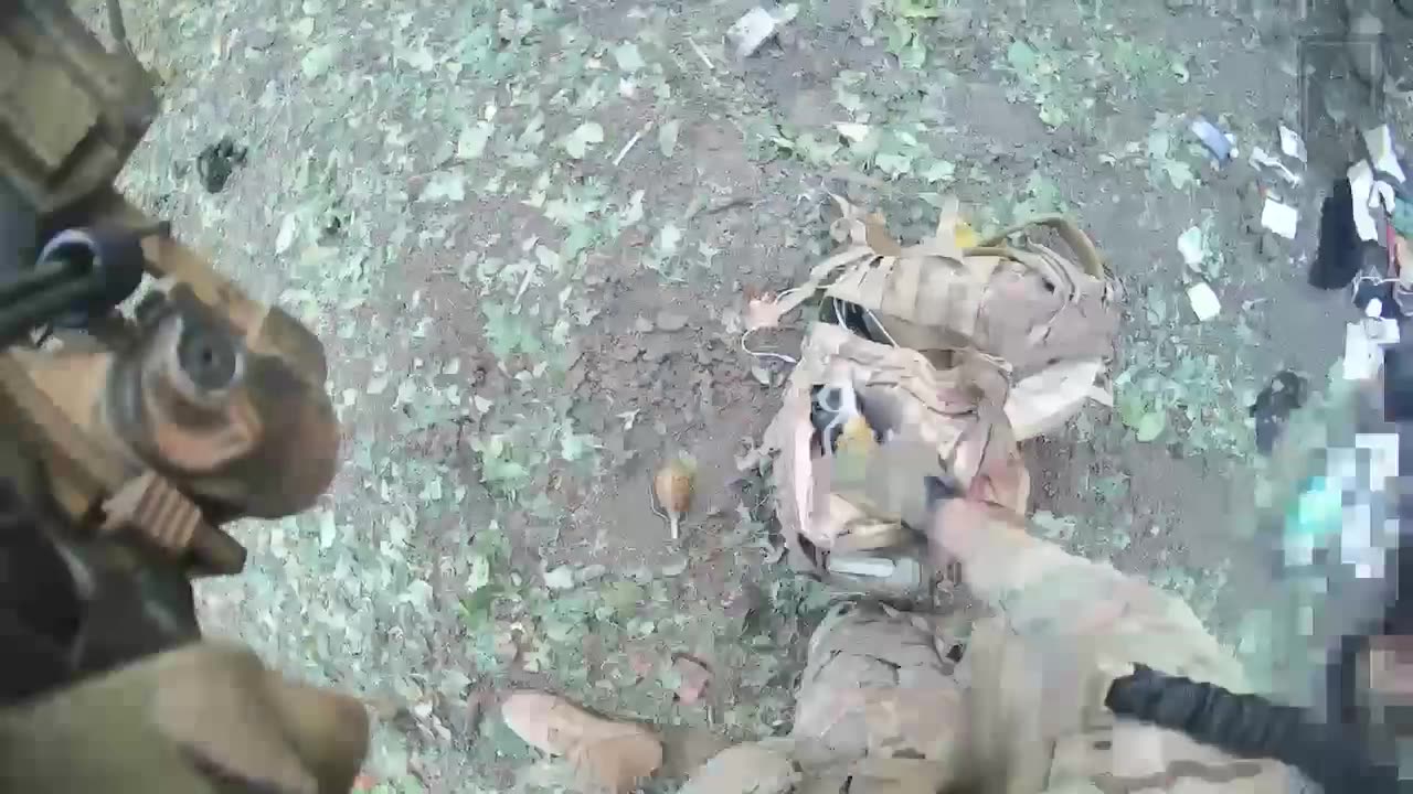 Rapid Response Team - completely cleared the village and regained lost positions