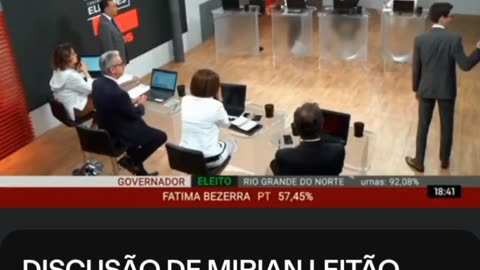DISCUSÃO DE MIRIAN LEITÃO COM CRISTIANE LOBO