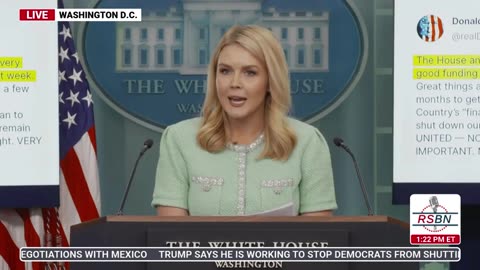 RSBN White House Press Secretary Karoline Leavitt Holds Press Briefing - 31125