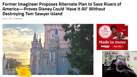 Disney's Reason For Changes In Parks For And Former Imagineer Expert Promoting Ideas To Save Parks