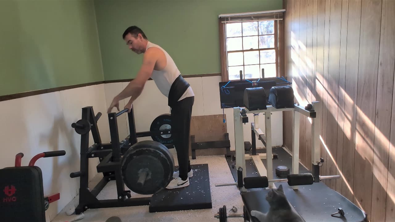 Yates Rows and Single Leg Belt Squat!!