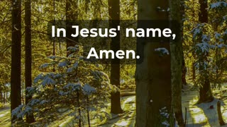 Start Your Week With God's Help!