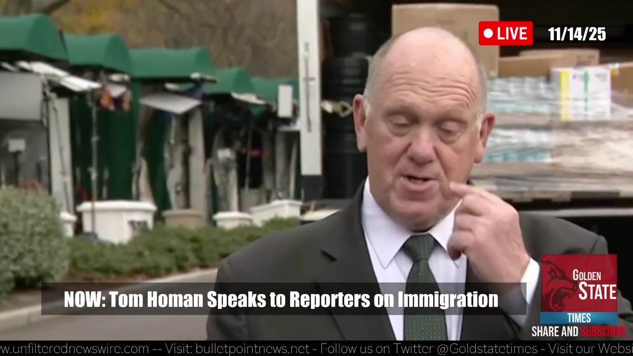 MUST WATCH: Tom Homan Unveils New Immigration Policy Sending SHOCKWAVES Around the Country!