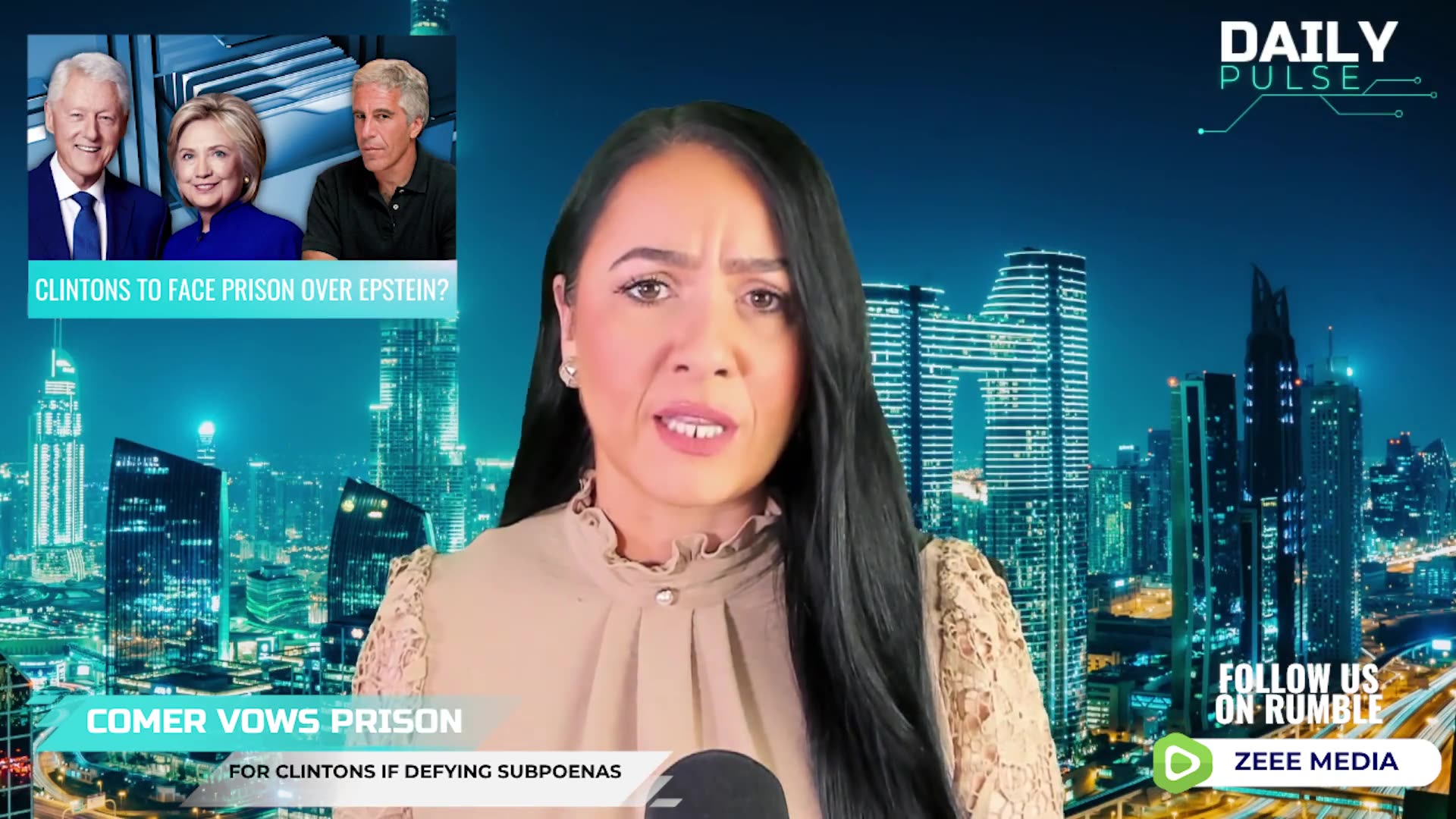 Comer is prepared to ARREST the Clintons if they keep ignoring subpoenas over their Epstein ties