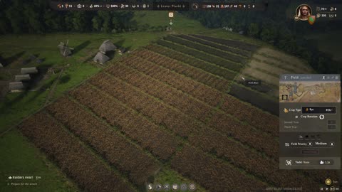 Manor Lords Early Access 4: trying to stabilize the food situation