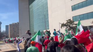 Pro-Illegal Protestors in Dallas, Texas