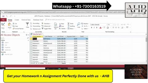 Access Chapter 3 Simulation Training Tutorial - Complete Guide (Pearson MyLab)