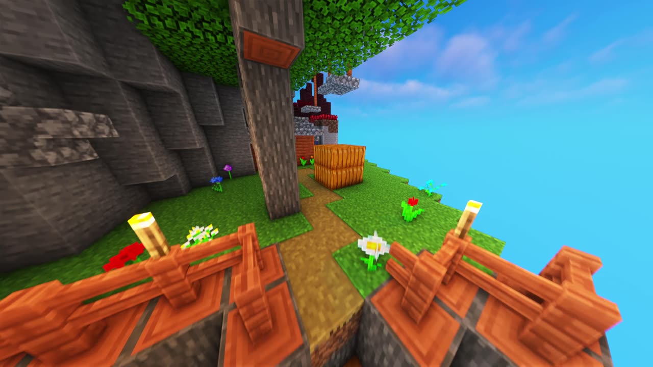 028_Minecraft Parkour Gameplay 4K #game