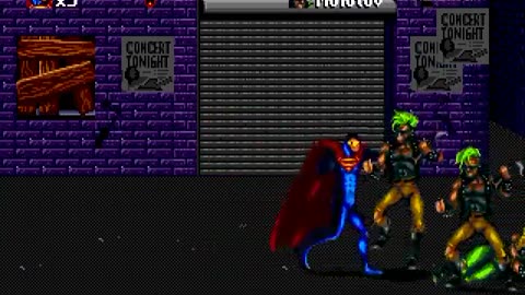 Mega Drive Longplay The Death and Return of Superman