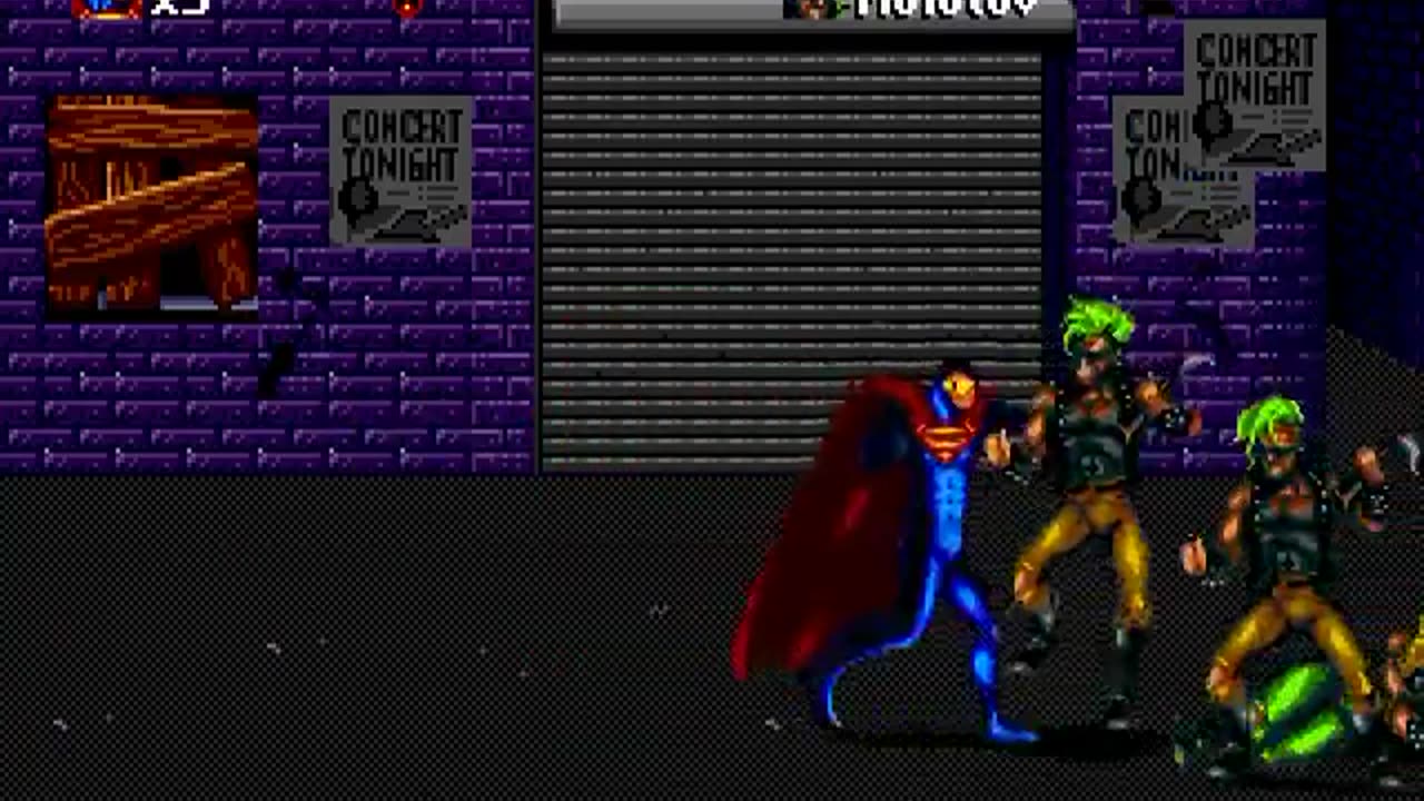 Mega Drive Longplay The Death and Return of Superman
