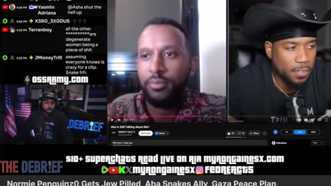 Myron asks a question
