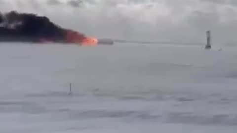 The moment the Delta flight made a hard landing in Toronto.