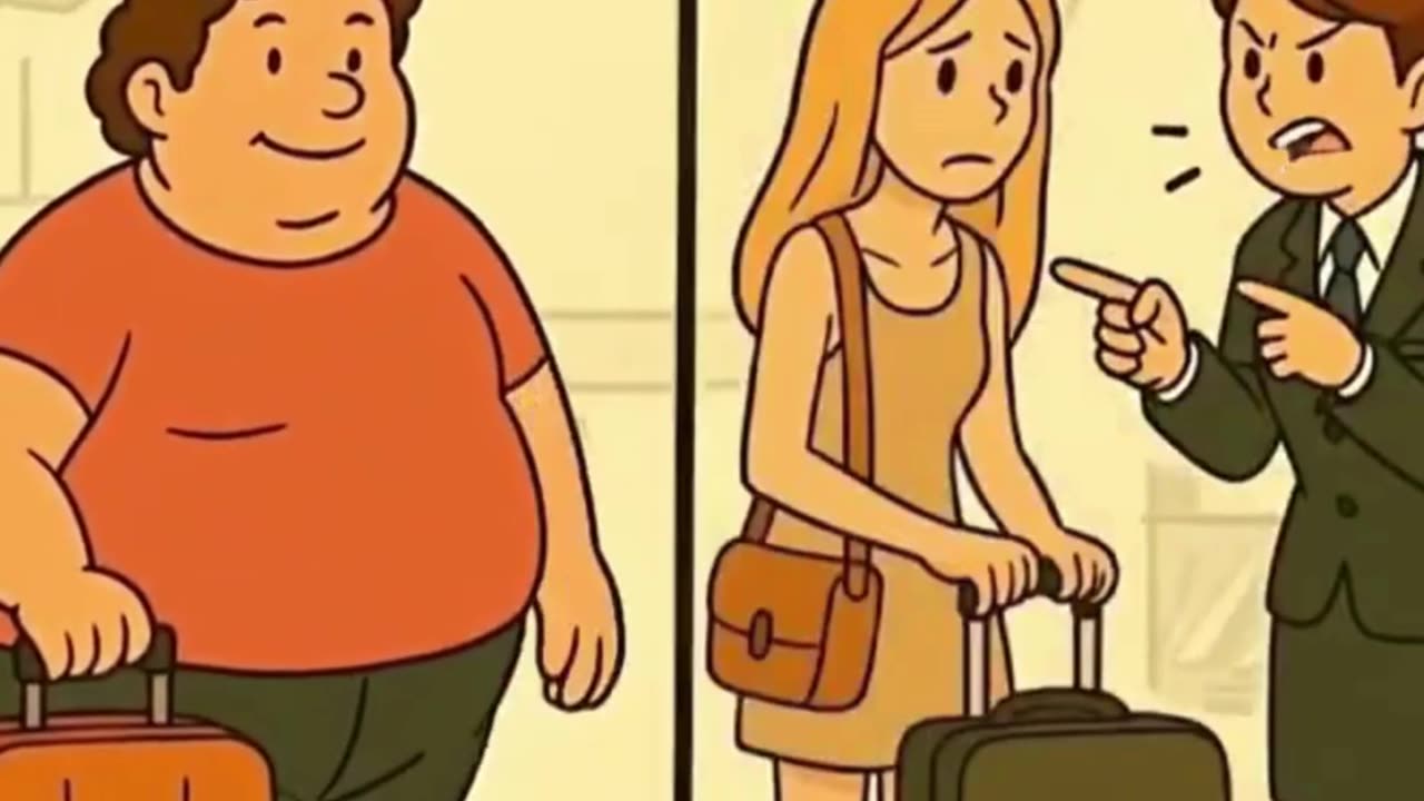 Airline Baggage Logic: Can Someone Explain? 🤔✈️#TravelProblems ✈️ #LuggageLogic 🧳 #AirportLife