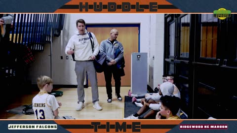 BASKETBALL | HUDDLE TIME | RIDGEWOOD HC MAROON vs. JEFFERSON FALCONS – MEET 2🏀