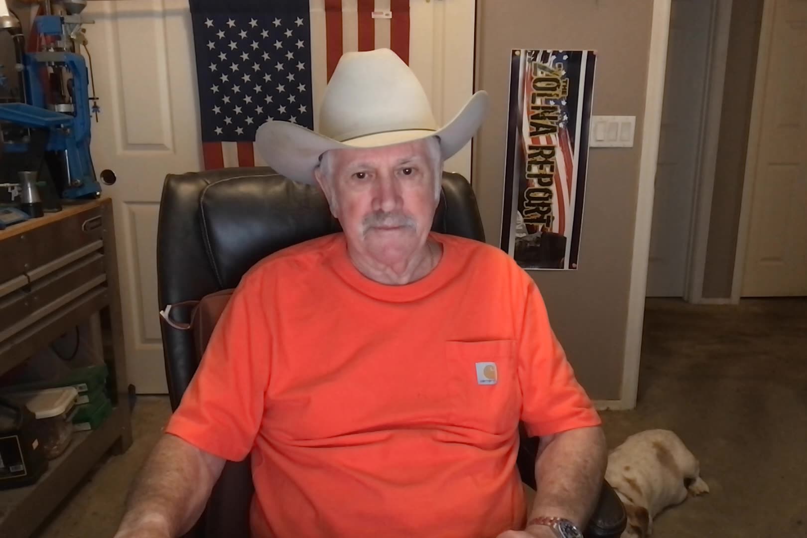 Trump Performing Indian Candle Ritual, In The Oval Office!