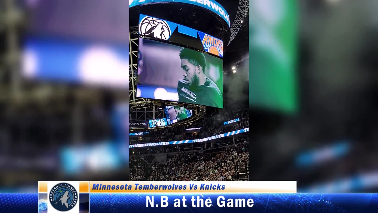 N.B at the Minnesota Timberwolves Vs Knicks Game 12-19-24 part 2