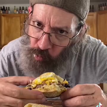 Smash Burger Style Breakfast Sammies