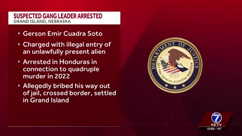 MS-13 assassin from Honduras arrested in Nebraska after crossing Biden's open border