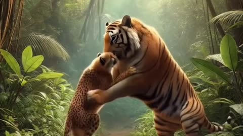 The story of a kind cheetah