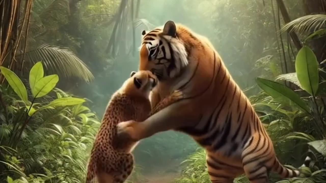 The story of a kind cheetah