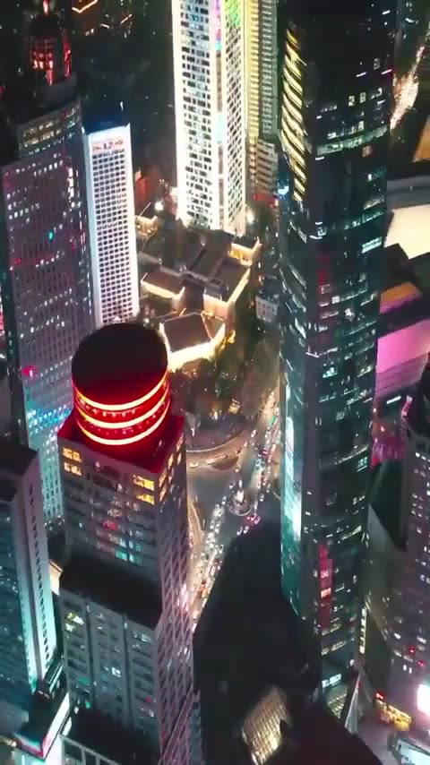 Nanjing City China by Drone