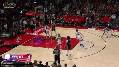 KINGS at TRAIL BLAZERS FULL GAME HIGHLIGHTS