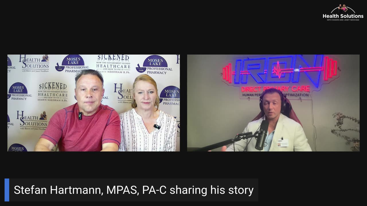 Health Solutions with Shawn & Janet: Stefan Hartmann, MPAS, PA-C Sharing His Journey in Medicine