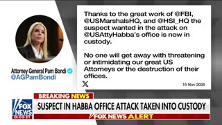 The leftist terrorist who tried to ambush US Attorney Alina Habba has just been ARRESTED,