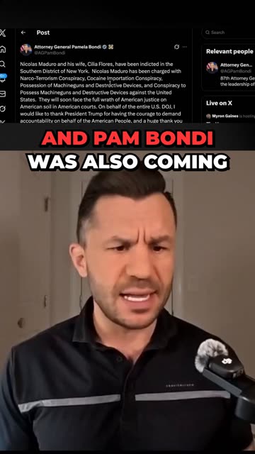 Maduro CAPTURED, Trump Drops the Bombshell