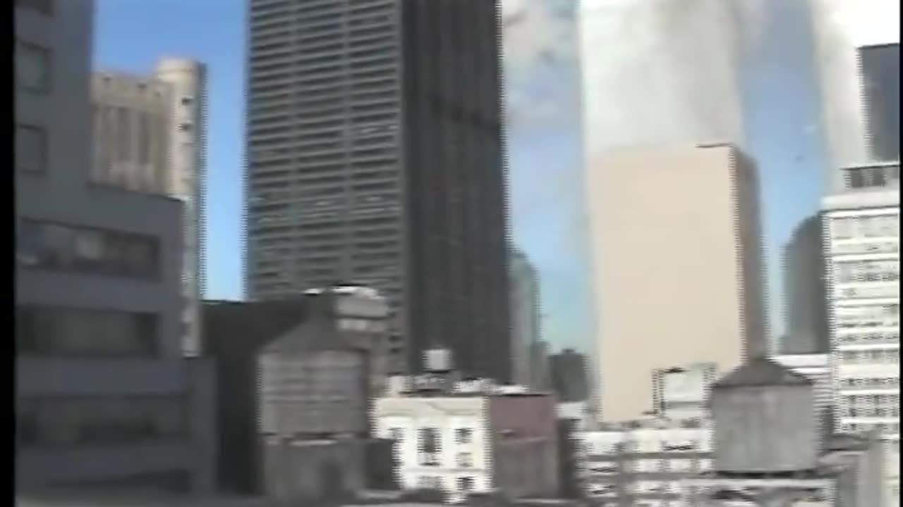 911 Rooftop Eyewitness - Its A Bomb Definitely A Bomb (Live Raw Video)
