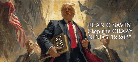 JUAN O SAVIN- STOP THE CRAZY Law & Order- NINO 7 12 2025