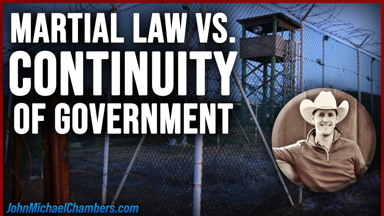 Derek Johnson Exposes the Hidden Operation | Martial Law vs. Continuity of Government