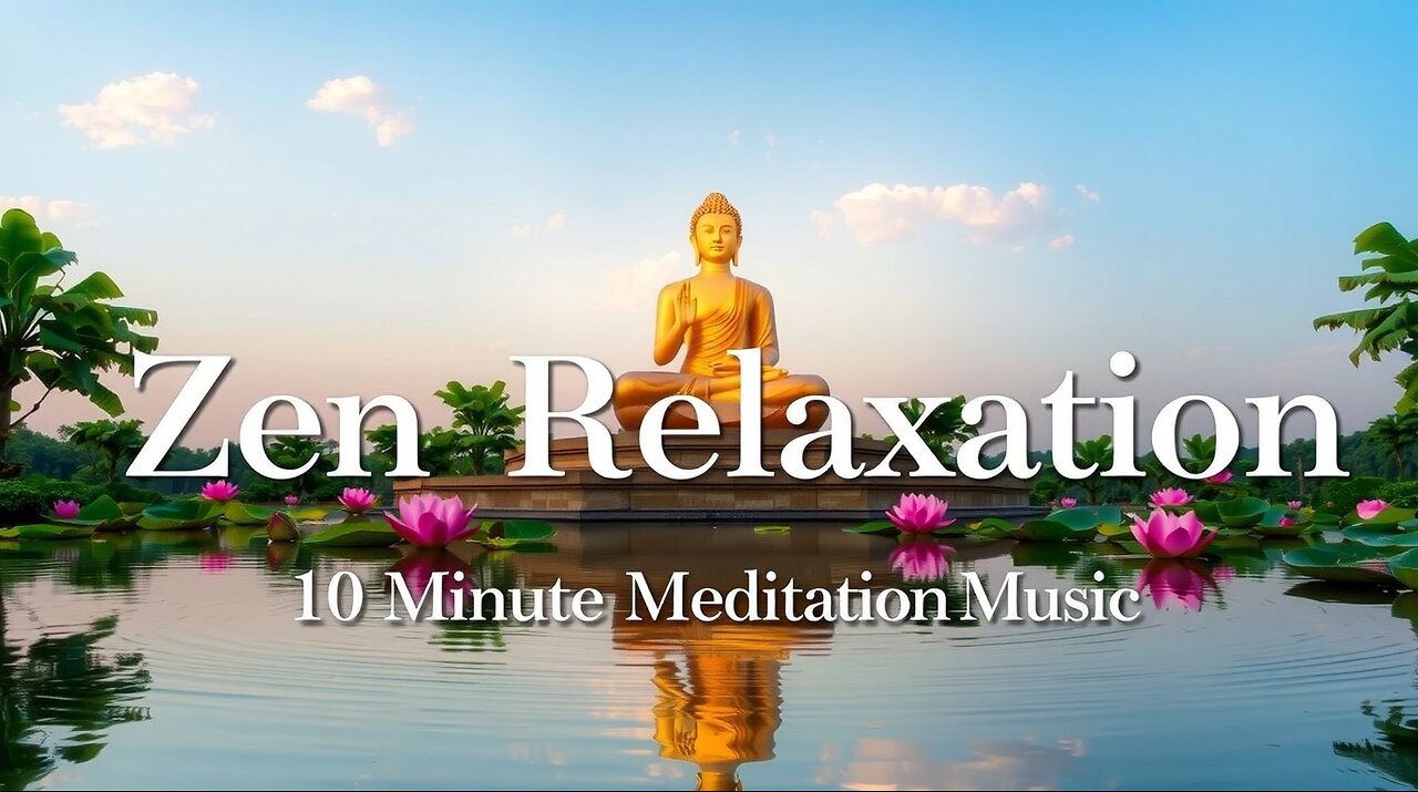 🎵 10 MIN Zen Music for Study, Inner Balance, Stress Relief & Relaxation