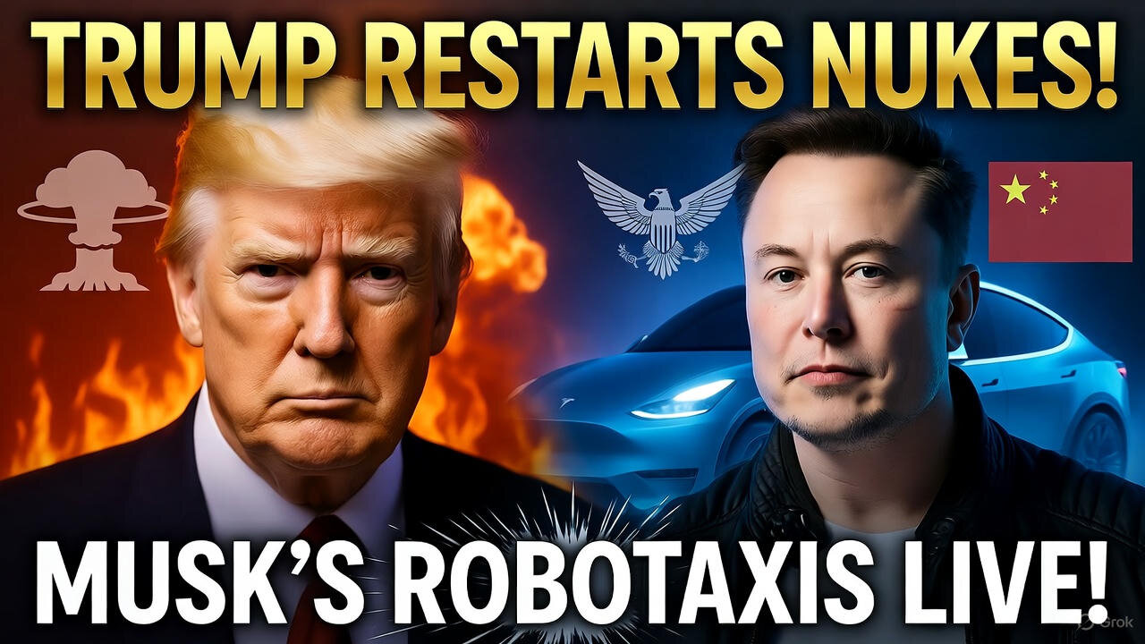 Trump Nukes, Musk Robotaxis! | October 30, 2025 | Day 283 of 1260